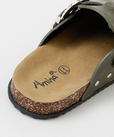 Stud Platform Sandals - L, LL