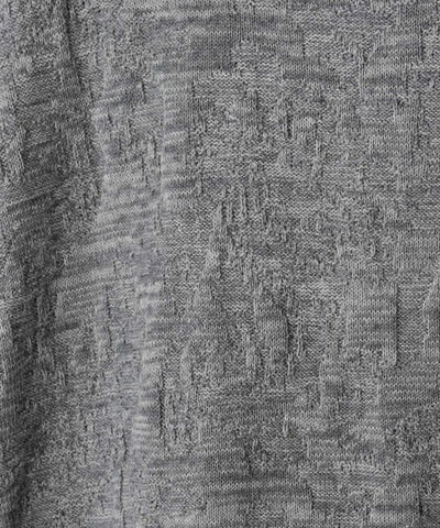 Textured Paisley Knit Crop Top