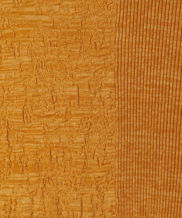 Textured Paisley Knit Top