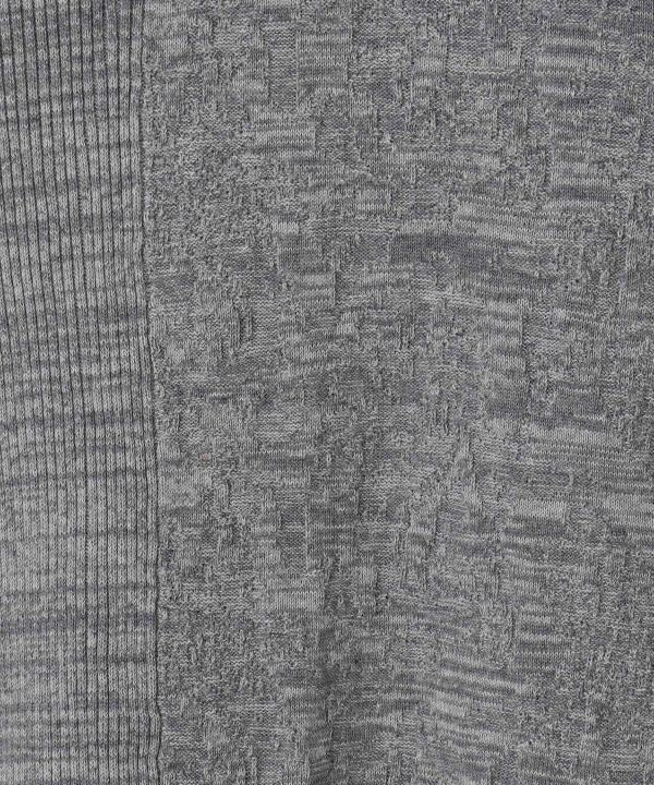 Textured Paisley Knit Top