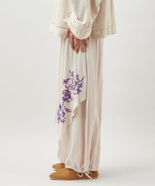 Boho Embroidered Trousers