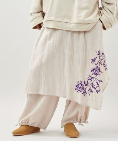 Boho Embroidered Trousers