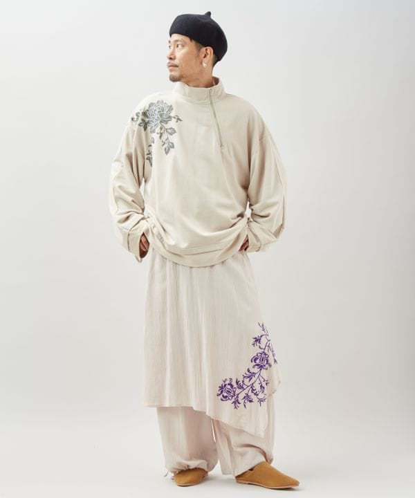 Boho Embroidered Trousers