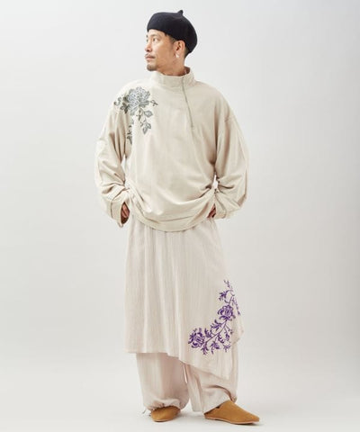 Boho Embroidered Trousers