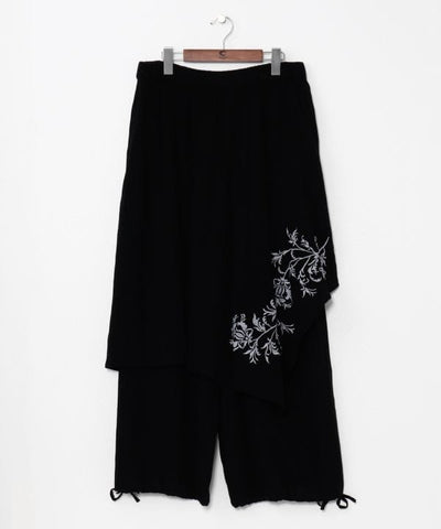 Boho Embroidered Trousers