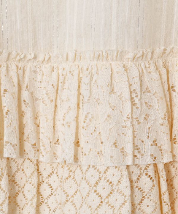 Lace-Trimmed Staple Camisole