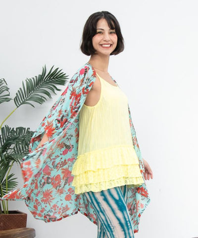 Lace-Trimmed Staple Camisole