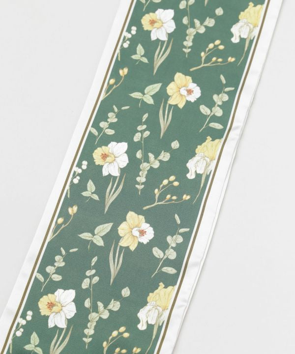 Floral Ribbon Scarf