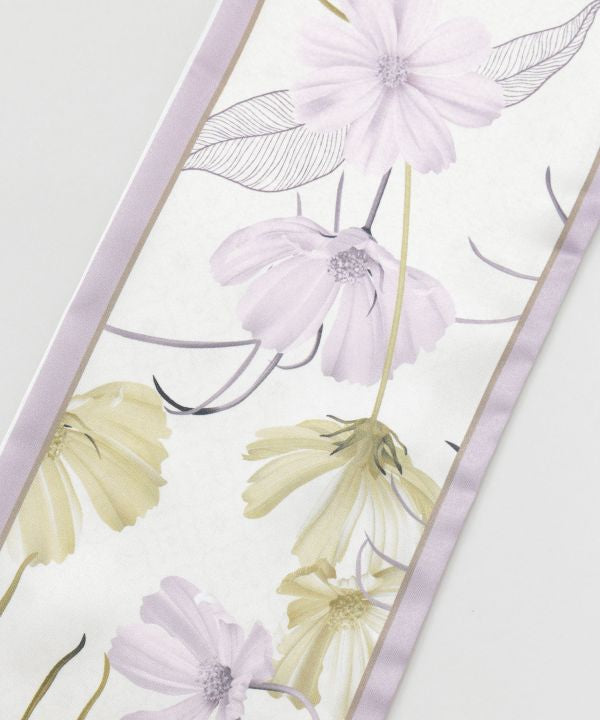 Floral Ribbon Scarf