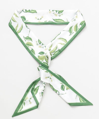 Floral Ribbon Scarf