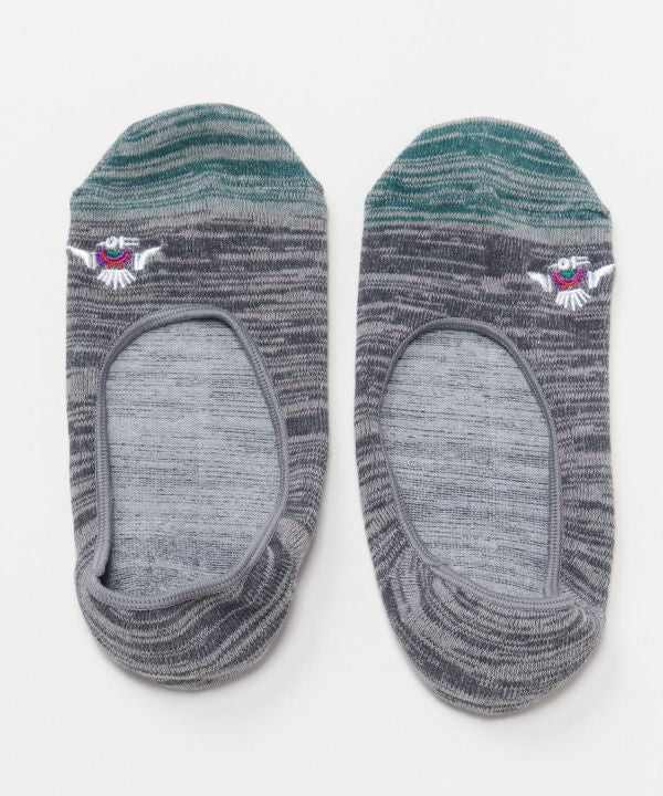 Desert Gradient Footie Socks 23-25cm by AMINA - Ametsuchi