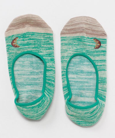 Desert Gradient Footie Socks 23-25cm by AMINA - Ametsuchi