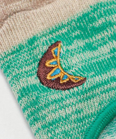 Desert Gradient Footie Socks 25-28cm by AMINA - Ametsuchi