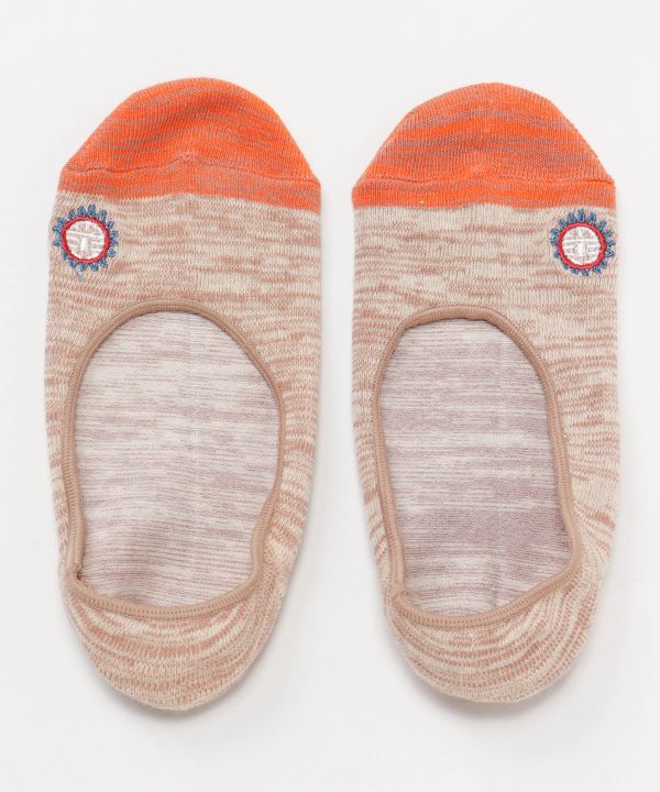 Desert Gradient Footie Socks 25-28cm by AMINA - Ametsuchi