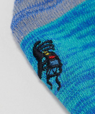 Desert Gradient Footie Socks 25-28cm by AMINA - Ametsuchi