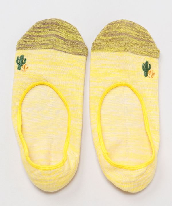 Desert Gradient Footie Socks 25-28cm by AMINA - Ametsuchi