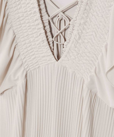 Lightweight Pleated Jumpsuit