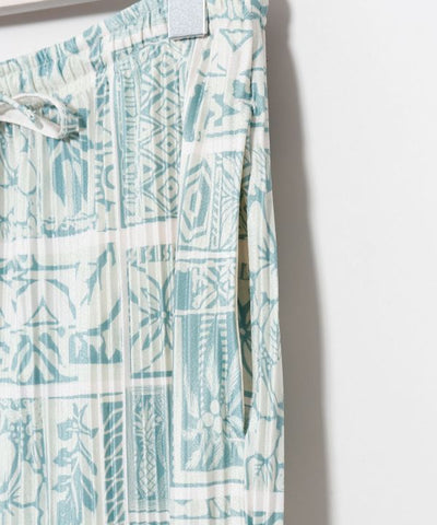 Pleated Botanical Pants