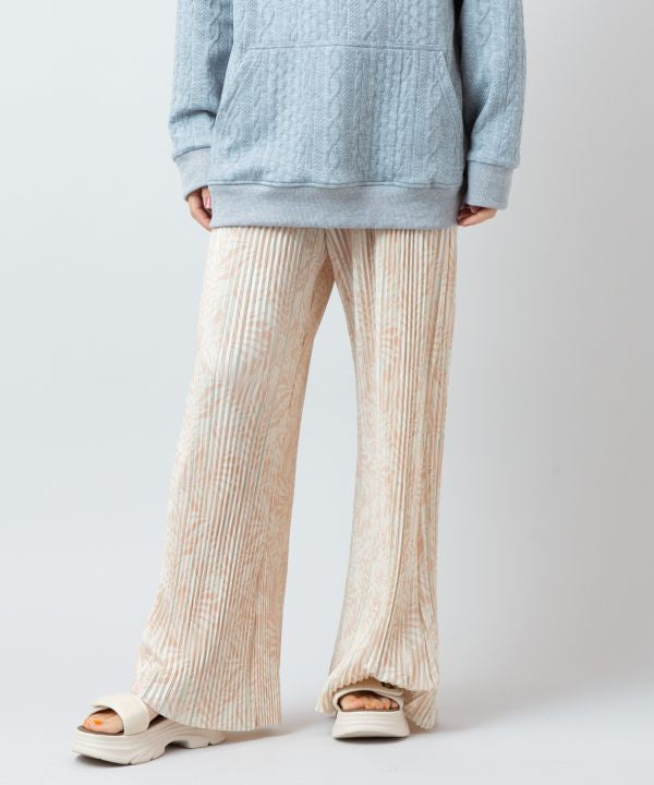 Pleated Botanical Pants