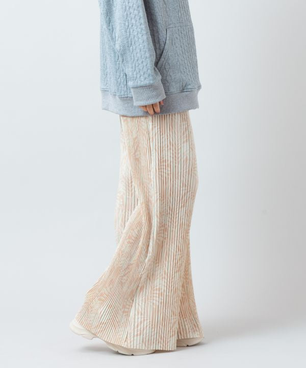 Pleated Botanical Pants