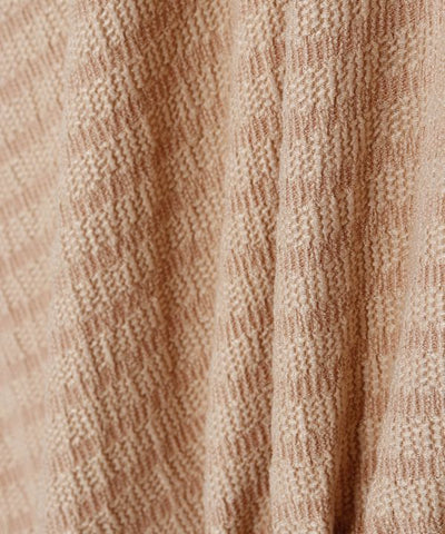 Adjustable Waist Relaxed Knit Top Tops by Kahiko - Ametsuchi