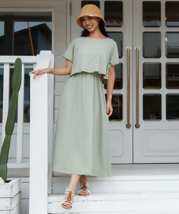 Versatile Stretch Top Dress Set Dresses by Kahiko - Ametsuchi