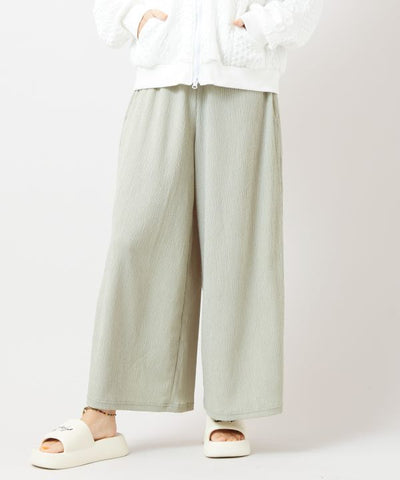Relaxed Flare Stretch Knit Pants Pants & Shorts by Kahiko - Ametsuchi