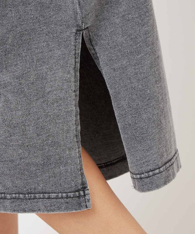 SURF＆Palms Denim Like T-shirt Dress Dresses by Kahiko - Ametsuchi