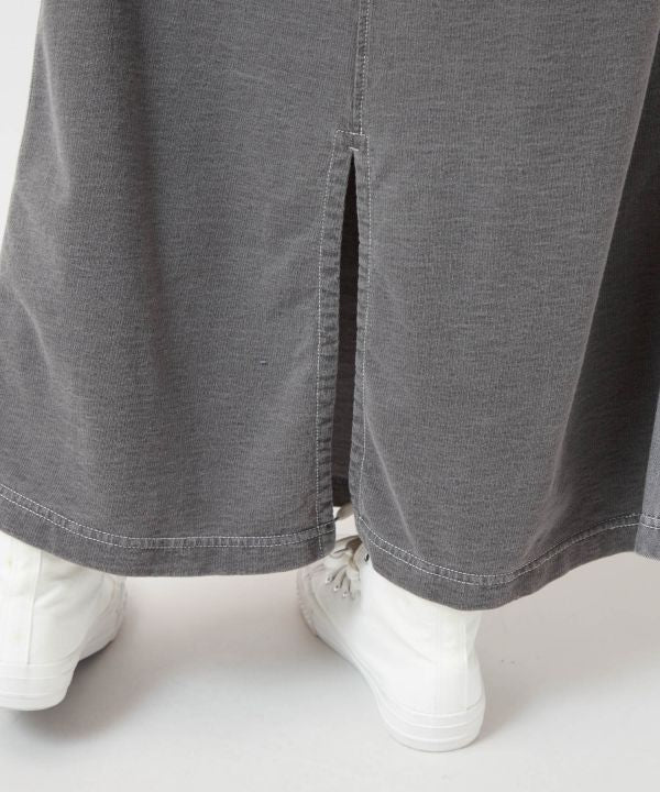 SURF＆Palms Contrast Denim Sweat Skirt