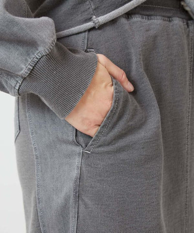 SURF＆Palms Contrast Denim Sweat Skirt