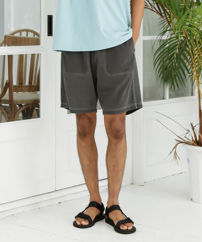 SURF＆Palms Contrast Denim Men's Shorts