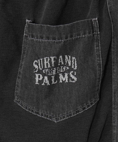 SURF＆Palms Contrast Denim Men's Shorts