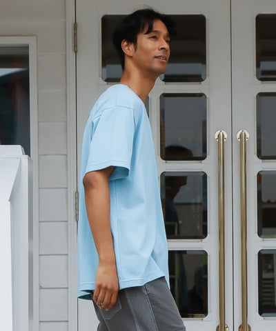 SURF＆Palms Heavy Weight Cotton Men's T-Shirt Tops by Kahiko - Ametsuchi