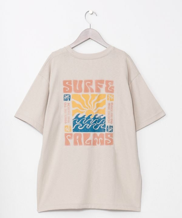 SURF＆Palms Heavy Weight Cotton Men's T-Shirt