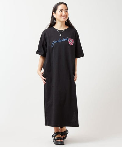 Embroidered Pocket Quick Dry Dress Dresses by Kahiko - Ametsuchi