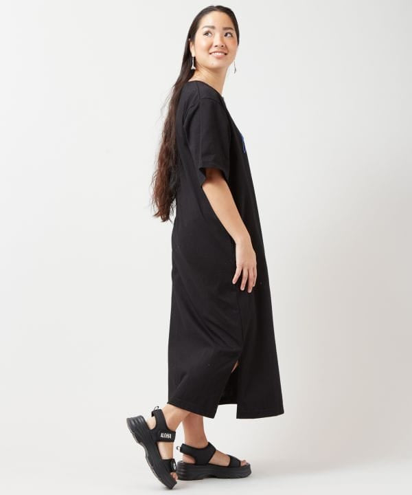 Embroidered Pocket Quick Dry Dress Dresses by Kahiko - Ametsuchi