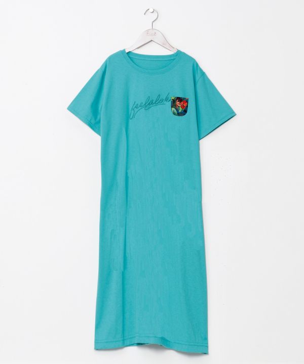 Embroidered Pocket Quick Dry Dress Dresses by Kahiko - Ametsuchi