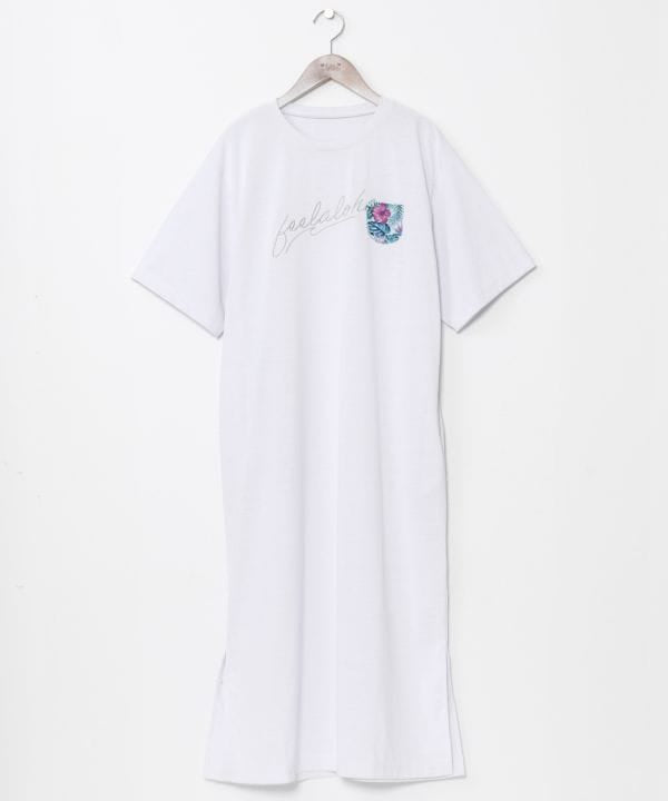 Embroidered Pocket Quick Dry Dress Dresses by Kahiko - Ametsuchi