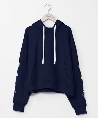 Cropped Sweat Hoodie