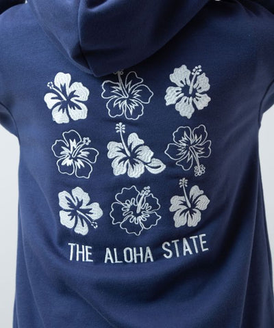 Hibiscus Sweat Hoodie for Men