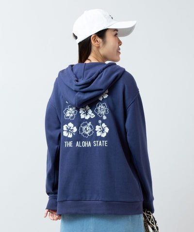 Hibiscus Sweat Hoodie for Men