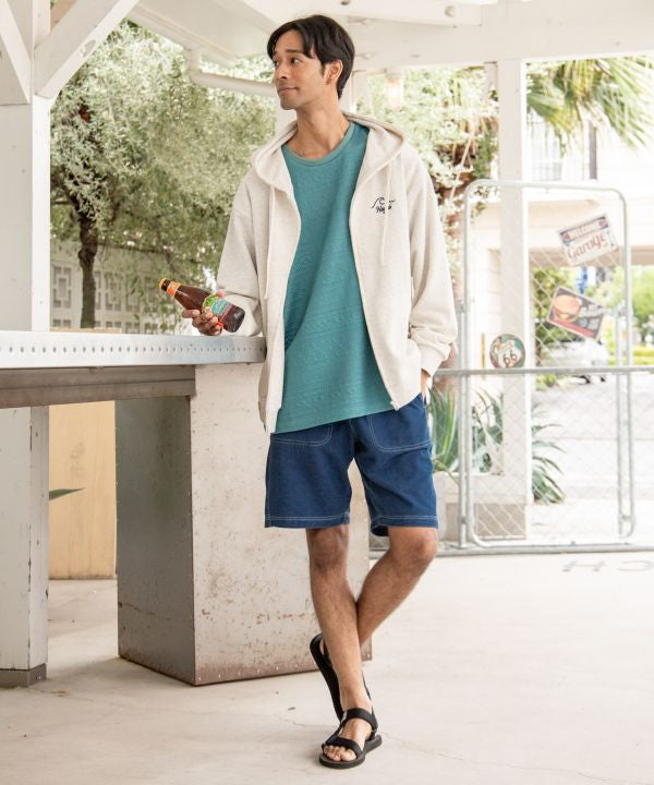 Sweat Zip Up Hoodie for Men