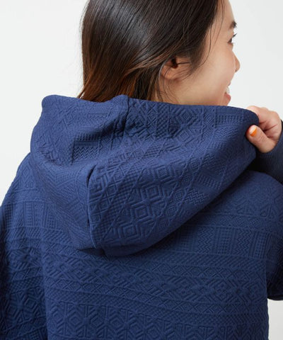 SURF＆Palms Soft Jacquard Hooded Top
