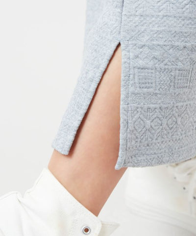 SURF＆Palms Soft Jacquard Hoodie Dress