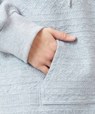 SURF＆Palms Soft Jacquard Hoodie Dress