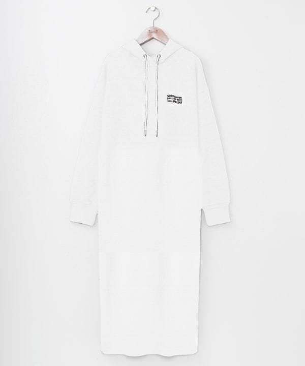 SURF＆Palms Soft Jacquard Hoodie Dress