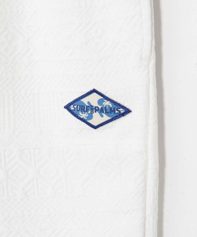 SURF＆Palms Textured Jacquard Relaxed Shorts for Men