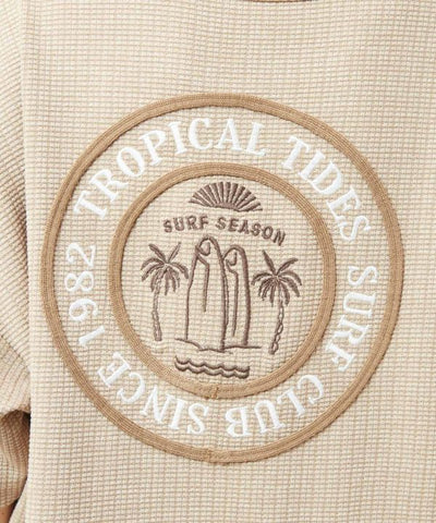 SURF＆Palms Waffle T-shirt