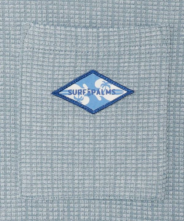 SURF＆Palms Waffle T-shirt Dress