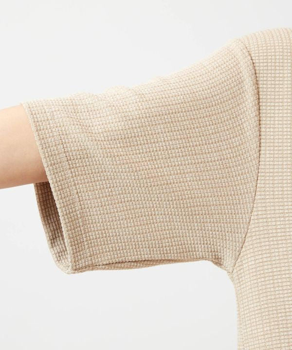 SURF＆Palms Waffle T-shirt Dress